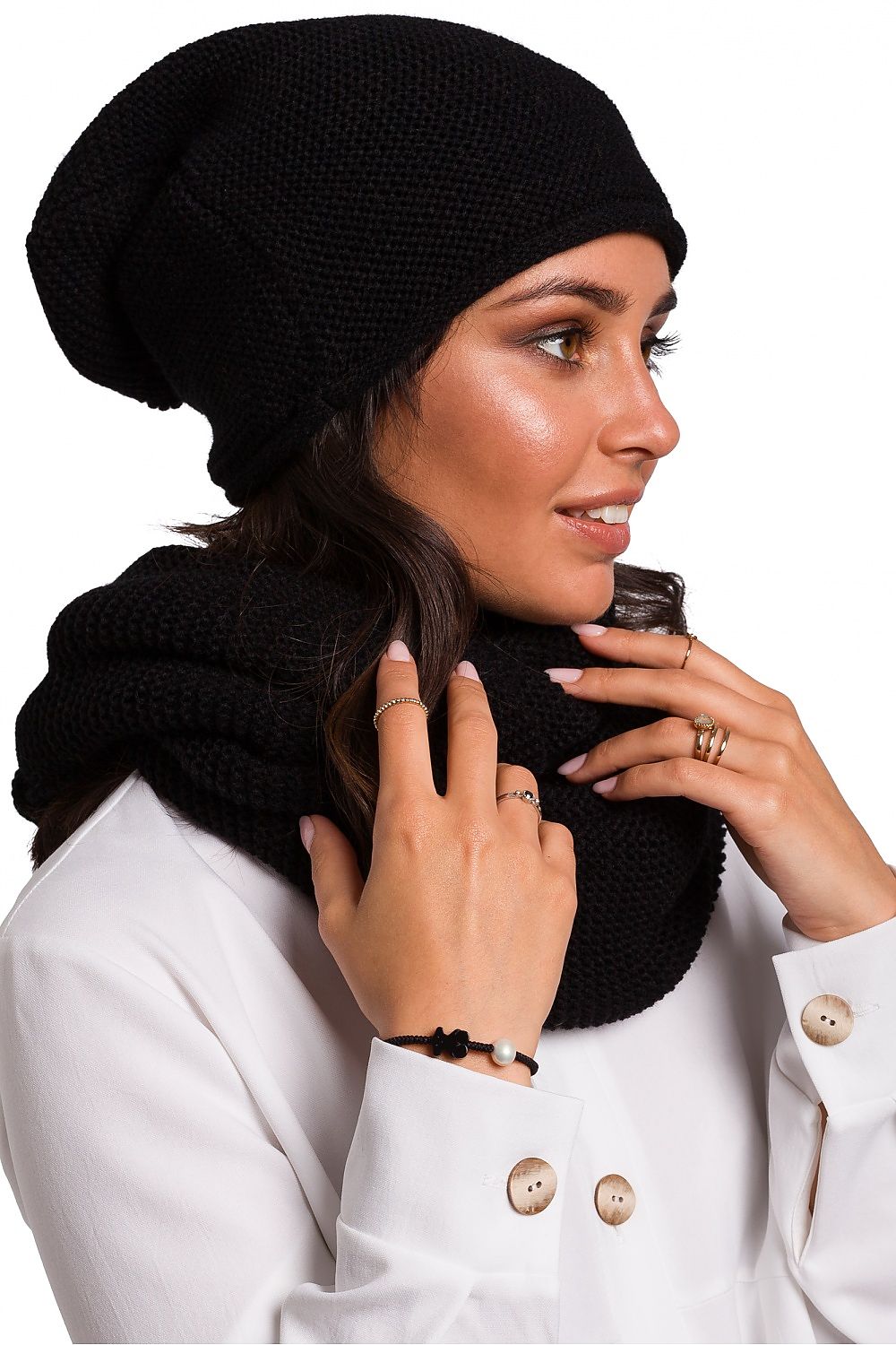  Infinity Scarf model 136410 BE Knit 