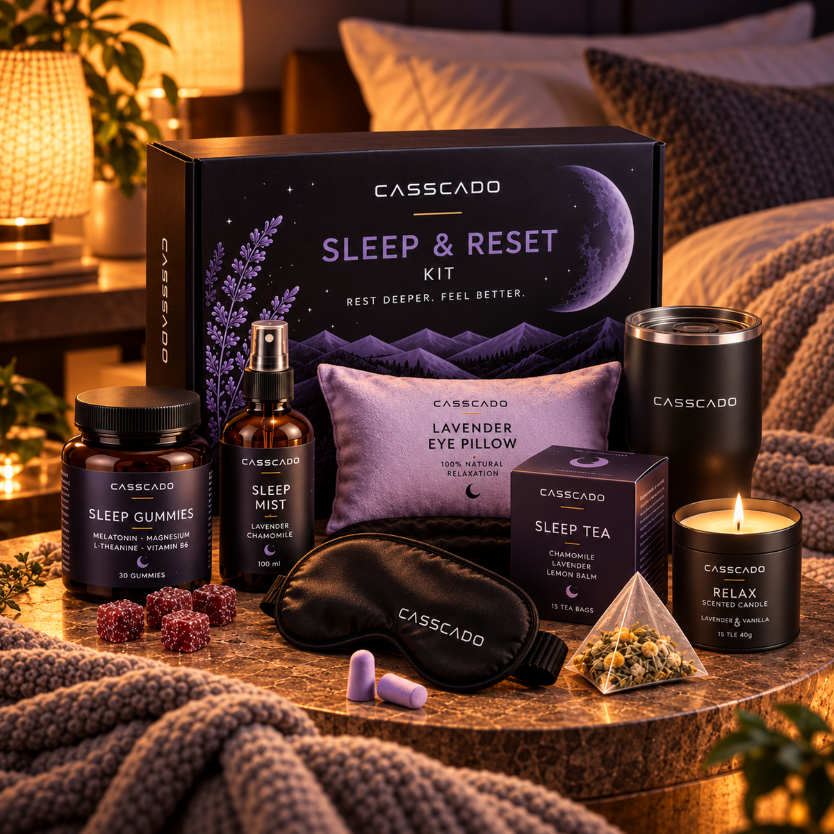 Sleep & Reset Kit – Nighttime Essentials Set